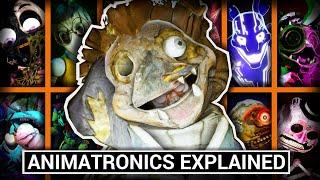 All Animatronics in Five Nights at Freddy's: Security Breach Ruin - Explained