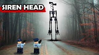 LEGO Siren Head VS Police | Horror Short Film | LEGO Stop Motion Animation