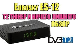 Т2 тюнер и больше ничего Evrosky es12