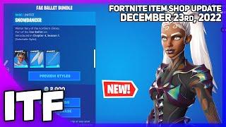 Fortnite Item Shop *NEW* SNOWDANCER SET! [December 23rd, 2022] (Fortnite Battle Royale)