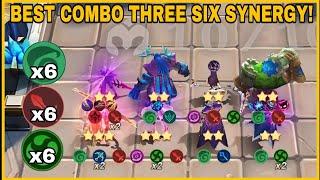 THREE SIX SYNERGY COMBO! STRONGEST COMBO | WEAPON MASTER,NATURE SPIRIT &  ELEMENTALIST SYNERGY |MLBB