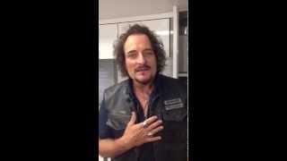 Sons of Anarchy, Kim CoatesT(ig) Promo Video Peotone (IL) Motorcycle Show July 13, 2014