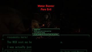 Fallout New Vegas Characters Karma Rankings - Motor Runner #shorts #gaming #falloutnewvegas