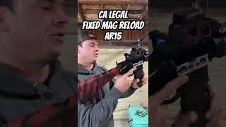 Fixed magazine AR15 reload