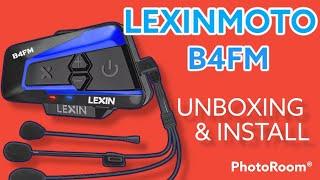 How to | LexinMoto B4FM Intercom Headset Unboxing & Install