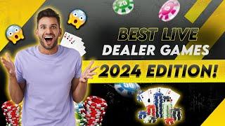 Top 5 Best Live Dealer Casinos for Real Money 2024 | High Paying Online Casinos