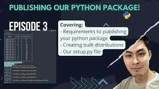 Build w/ Python 3: (how to) build & publish our Python Package!