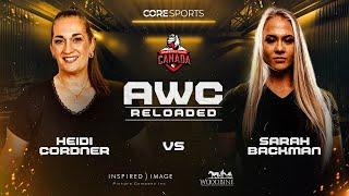 AWC RELOADED: Heidi Cordner vs Sarah Backman FULL MATCH