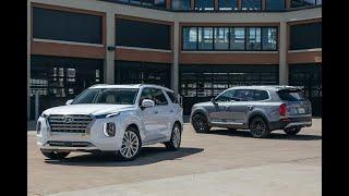 2020 Hyundai Palisade vs 2020 Kia Telluride