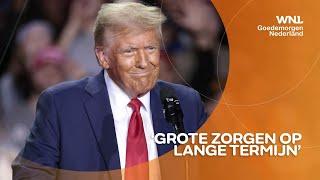 Winst Trump zorgt voor 'uitholling Europese economie', grote zorgen over toekomst vrije handel