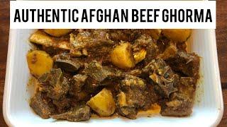 AFGHAN BEEF GHORMA // کندهاری غورمه // RECIPE + HOW-TO