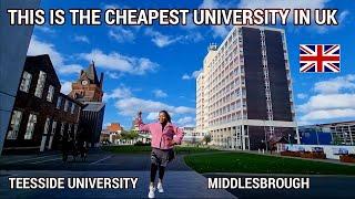 Teesside University Middlesbrough Tour: The Cheapest University in The UK 