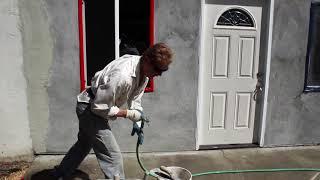 Stucco finishing tips.