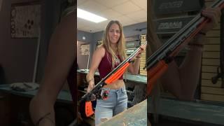 Do you like inverter roller spearguns? #girlswhospearfish #spearfishing #fishgirl #spearfish #pesca