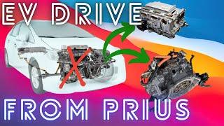 DIY EV Toyota Prius Inverter and  gearbox  Ep 1