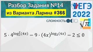 Разбор Задачи №14 из Варианта Ларина №366