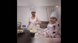 Vlog#2 Making Cookies with Baby Josette ️