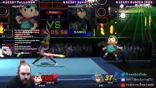 SSBU Clip - PK Flash Dodge (Watch Ness' Feet)