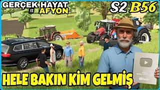 BAŞ BELASI ABDULLAH AMCA ALMANYA'DAN DÖNDÜ - YOUTUBE PLAKET AÇILIŞI YAPTIK - FS25 GERÇEK HAYAT AFYON
