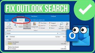 OUTLOOK SEARCH NOT WORKING FIX (2024) | Fix Outlook Search Not Showing Recent Emails