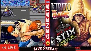 Kirito - A NEW SEGA GENESIS GAME Demo played on Arcade Controls! - Hit The Stix@