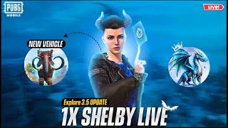 1v1 TDM Metro royal new title PUBG MOBILE LIVE UC CUSTOM ROOMS PAKISTAN | NEW UPDATE 3.6 | SHELBYxLI