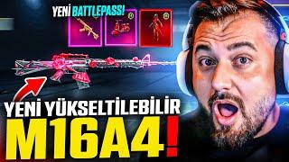 YÜKSELTİLEBİLİR DİKENLİ ŞAFAK M16A4 VE YENİ ROYALE PASS! | PUBG MOBILE