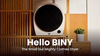 Now on Kickstarter: Hello Biny - The Small But Mighty Clothes Dryer