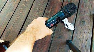 Караоке микрофон XIAOKOA / Karaoke microphone XIAOKOA