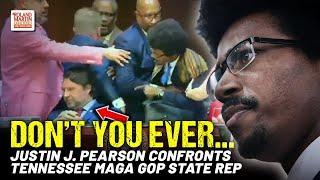 'Don't Ever Come After Me And My Family': Justin J. Pearson SHUTS DOWN MAGA GOP Attack on His Grief