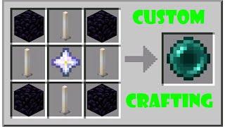 How To Make CUSTOM CRAFTING RECIPES In Minecraft Java Edition 1.20 - Tutorial