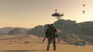 Sniper vs helicopter gameplay mgsv-50