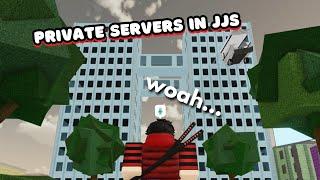 Private Servers are AMAZING And HILARIOUS In JJS