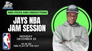 NBA Picks & Predictions Monday 12/23/24 | Jay's NBA Jam Session