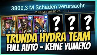 Raid: Shadow Legends | Trunda Hydra FULL AUTO Team - Keine Yumeko - Kein Kymar - Milliarden Damage