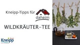 Wildkräuter-Tee | Kneipp-Tipps für daheim Teil 22 - reupload