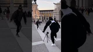 Whos more STURDY? Dancer vs Videographer #dance #justmaiko #sturdy