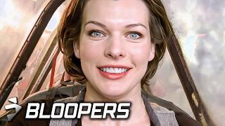 MILLA JOVOVICH Funniest Bloopers & Gag Reel | Hilarious Movie Outtakes!