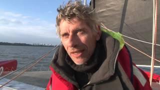 Record SNSM 2013: Jacques Gamblin et Alex Tassel à bord du Trimaran Sodebo