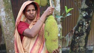 Village Food | Jackfruit recipe | Grandmother recipes-42