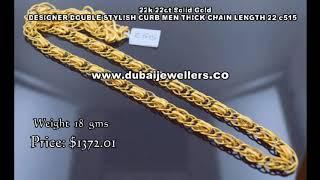 Latest Collection of Italian gold Chains  various karats 18k 14k 22k #201