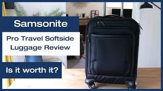 Samsonite Pro Travel Luggage Review