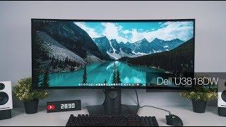 The BEST ULTRAWIDE for Productivity? Dell Ultrasharp U3818DW Review - 38" USB-C 10-Bit Monitor