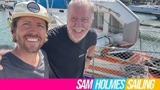 How to set up small sailboat for solo nonstop circumnavigation with Mark Sinclair