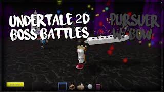 ROBLOX Undertale 2D Boss Battles: Pursuer W/BowTiedPony (and STM)