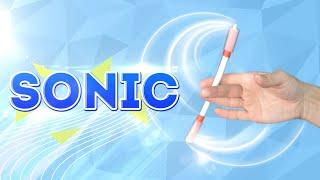 Pen Spinning SONIC. Basic Trick tutorial