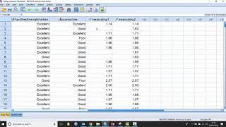 How to combine variables in SPSS Statistics