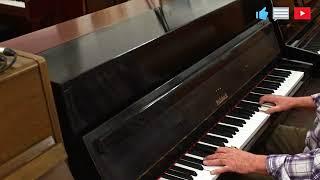 Weinbach Upright Piano in Black Matt Finish Demonstration