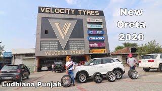 Alloy Wheels & Tyres | New Hyundai Creta 2020 | 20'' 18'' 17'' | Velocity Tyres | Ludhiana,Punjab