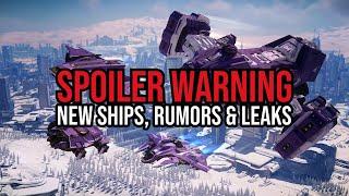 Star Citizen SPOILER WARNING - New Ships, Rumors & Leaks Incoming!